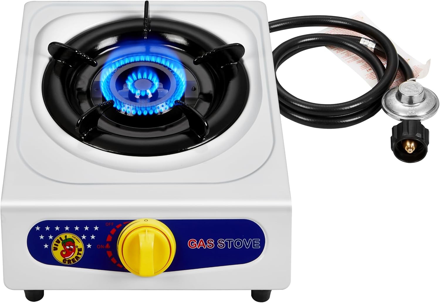 10000 BTU Automatic Ignition single burner garden yard camping camp hiking