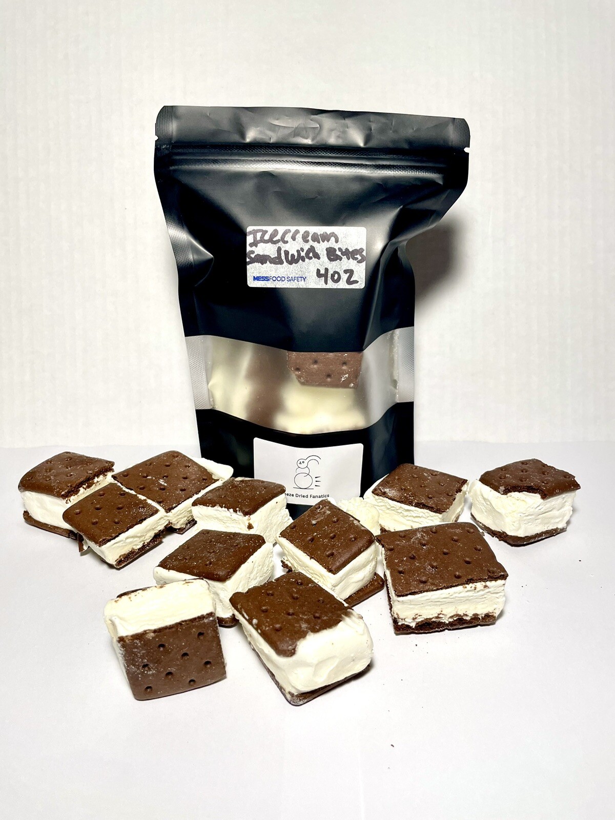 Freeze Dried Fat Boy Ice Cream Sandwich Bites 4 oz