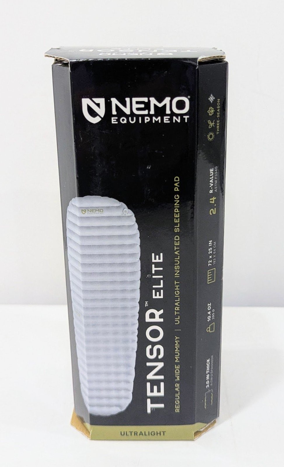 Nemo Equipment Tensor Elite Ultralight Sleeping Pad – Regular Wide Mummy