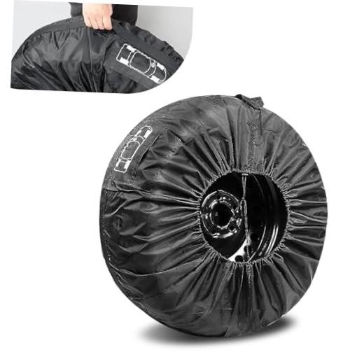 1 PC Car Tire Protector, 31.49″ 210T Oxford Cloth Sun Dustproof 19″-23″ 1 PC #L