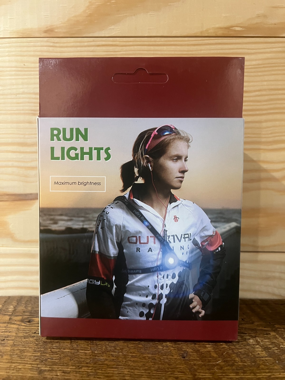 USB Charging Chest Light Night Running Walking Jogging Warning Light Waterproof
