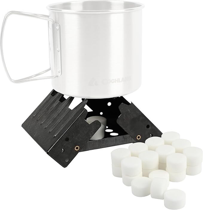 Emergency Stove – Lightweight, Portable Camping Stove for Backpacking, Survival,