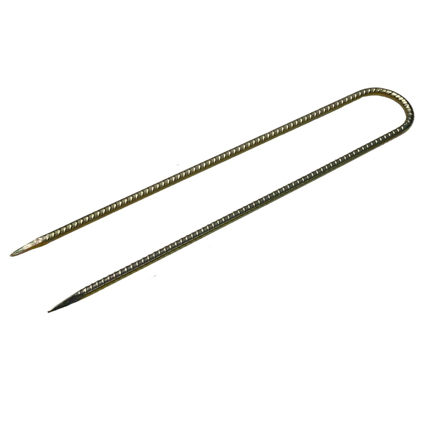 Sandbaggy U Shaped Rebar Stakes – Galvanized Steel – Diameter 1/2″ (#4 Rebar)