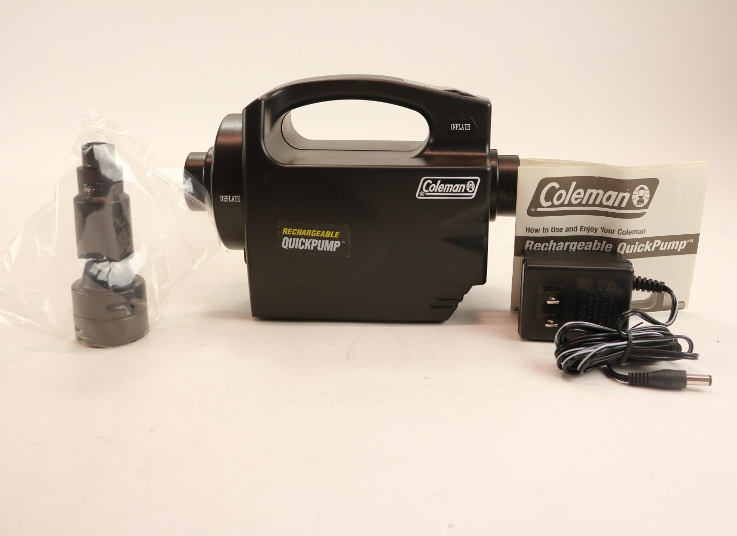 Coleman Electric QuickPump Air Pump New Open Box 120V Fast Inflate/Deflate