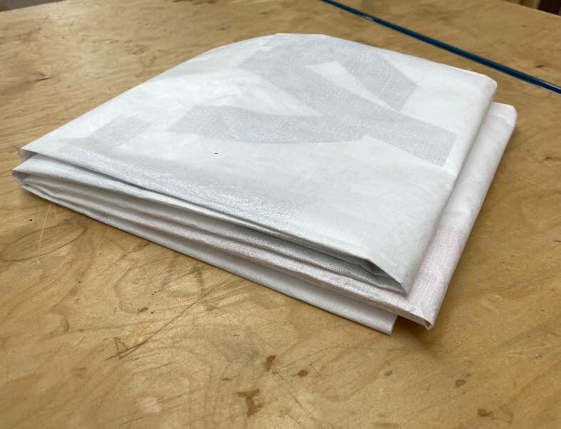 9 X 7 ft. DuPont Tyvek HomeWrap Ground Sheet Tent Footprint Tarp
