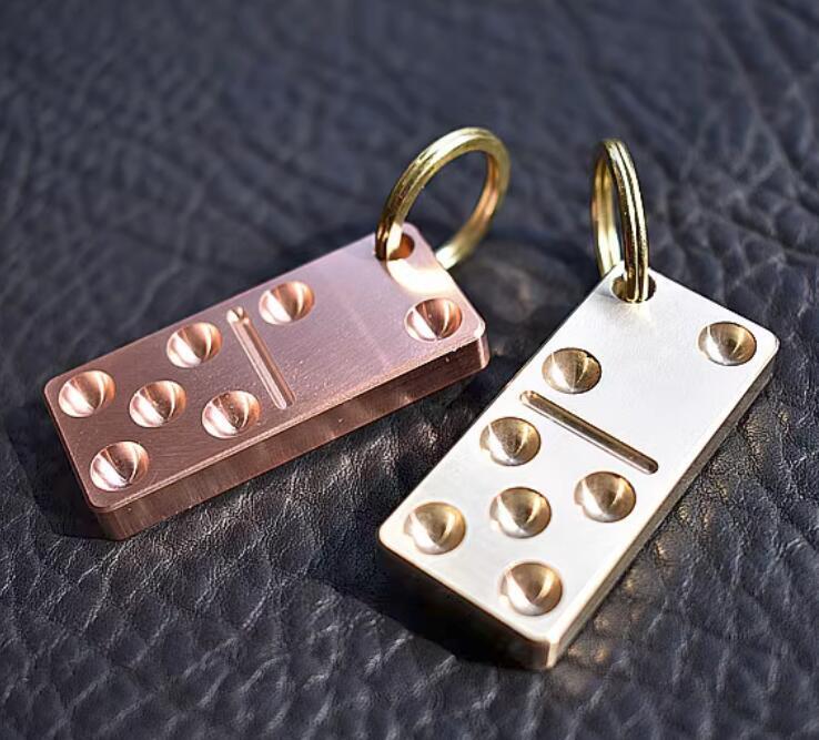 Brass/Copper Small Pendant EDC Portable Creative Chain Pendant Ornamen Adult Toy