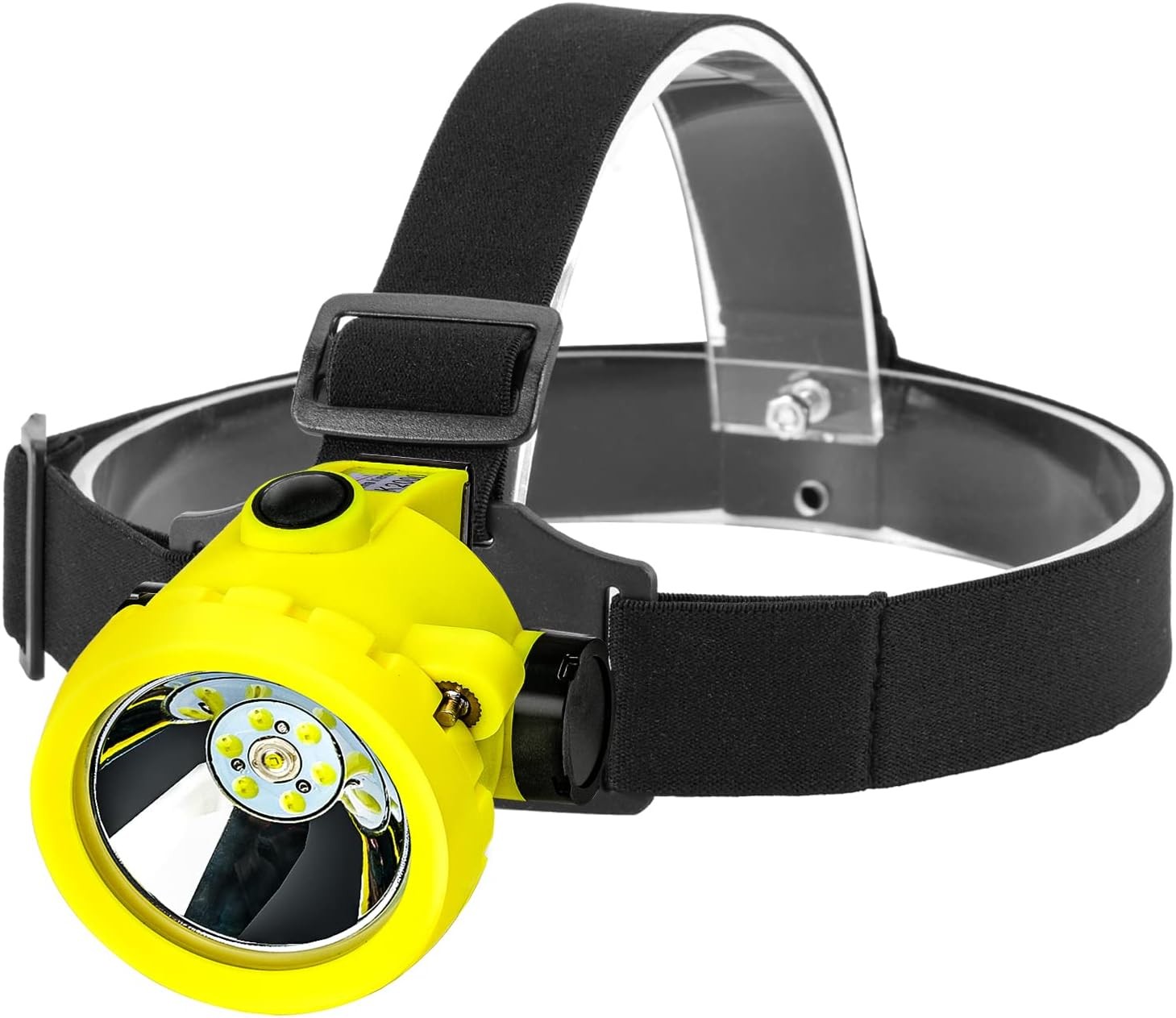 Rechargeable LED Mining Headlamp for Hard Hat Helmet, Explosion-Proof Waterproof