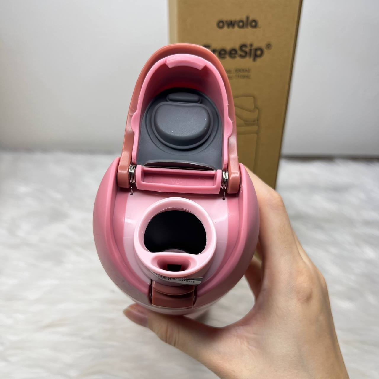 NEW Owala FreeSip 24oz Painted Canyon Pink Bottle Target Exclusive Color Drop