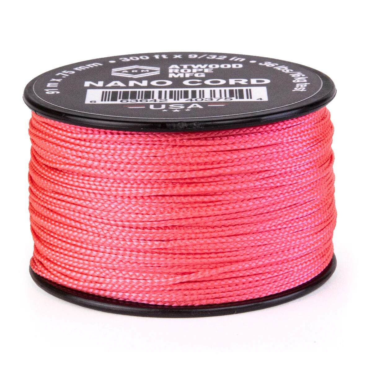 ATWOOD USA braided Nano Cord 0.75mm 28 colours stock – 1m, 3m, 5m, 10m, 20m, 91m