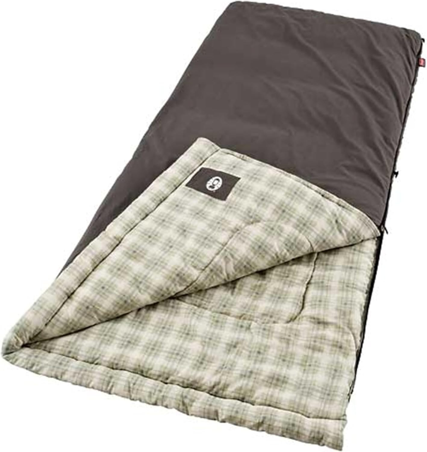 Flannel Sleeping Bag XL Fits Adults up to 6ft 7in Tall Washable 10°F temp