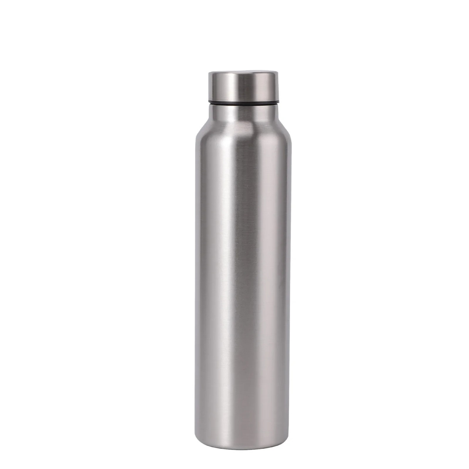 1000ml Stainless Steel Sport Water Bottle Single-Layer Rugged Metal Flask