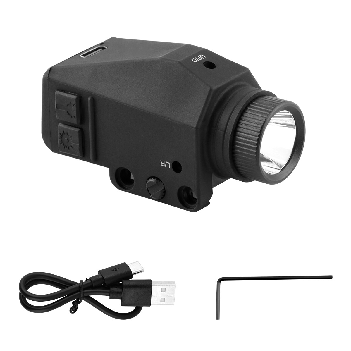 Tactical Laser Sight Flashlight Combo For Glock 17 19 Taurus G2C 20-22mm Mount