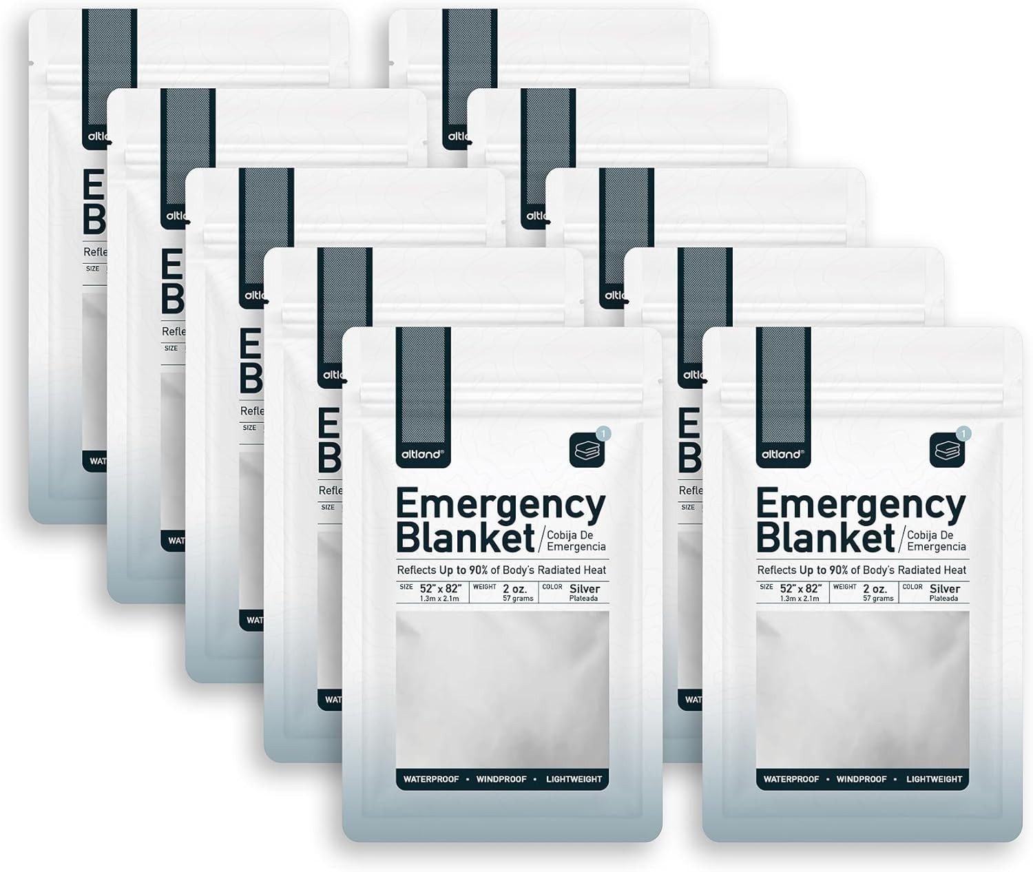 Emergency Blankets – Bulk Heat Reflective Blankets for Winter Surviva