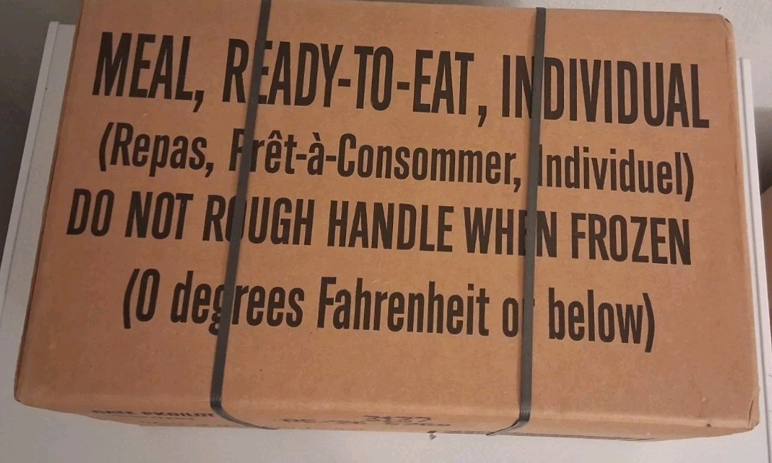 SOPAKCO MRE Case B Insp 2026 Factory Sealed Genuine USGI Meals Ready to Eat