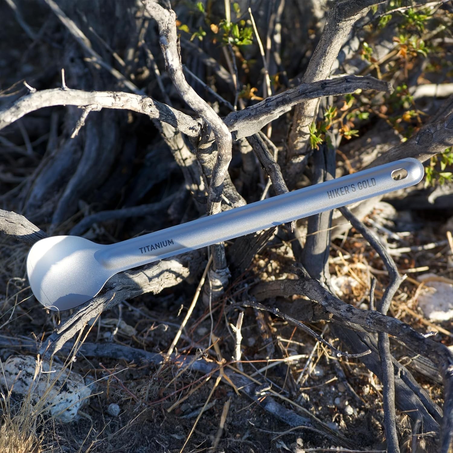 Ultralight Titanium Spoon Hiking Backpacking Camping