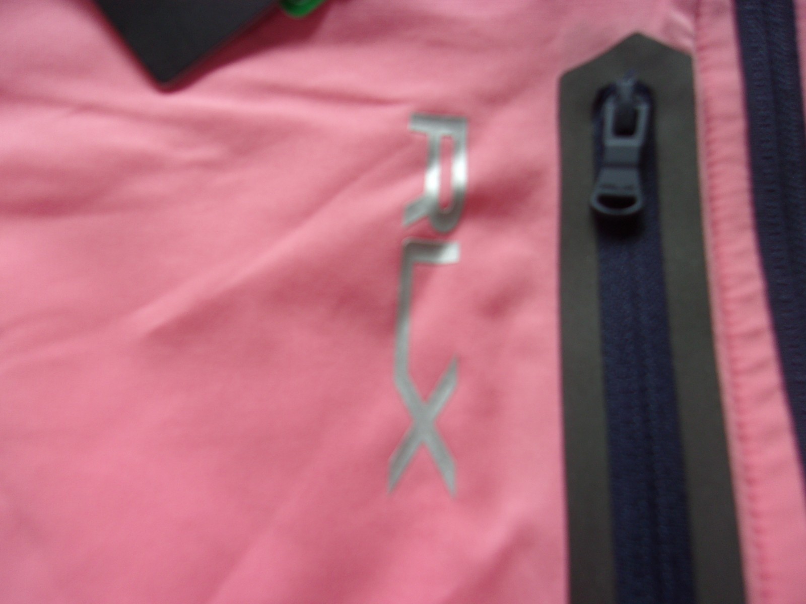NWT Ralph Lauren RLX golf vest, men’s M, or L, $168, pockets, pink, cotton blend