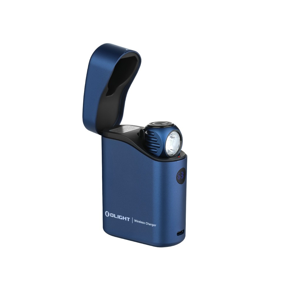 Olight Perun 3 Mini Midnight Blue Premium Headlamp, Red/White LED, 1250 Lumens