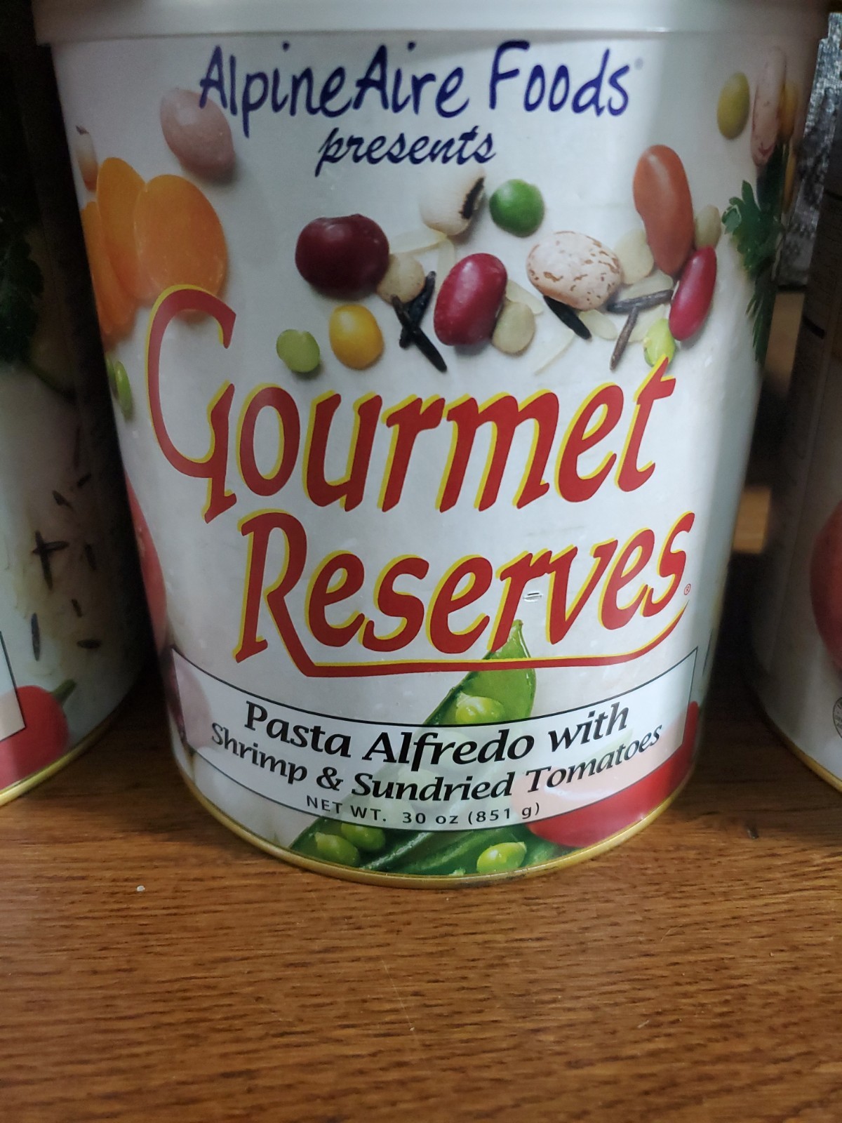 12 Cans Of AlpineAire Farms Freeze Dried Foods/Meats/Pasta/Cereal/Butter/More