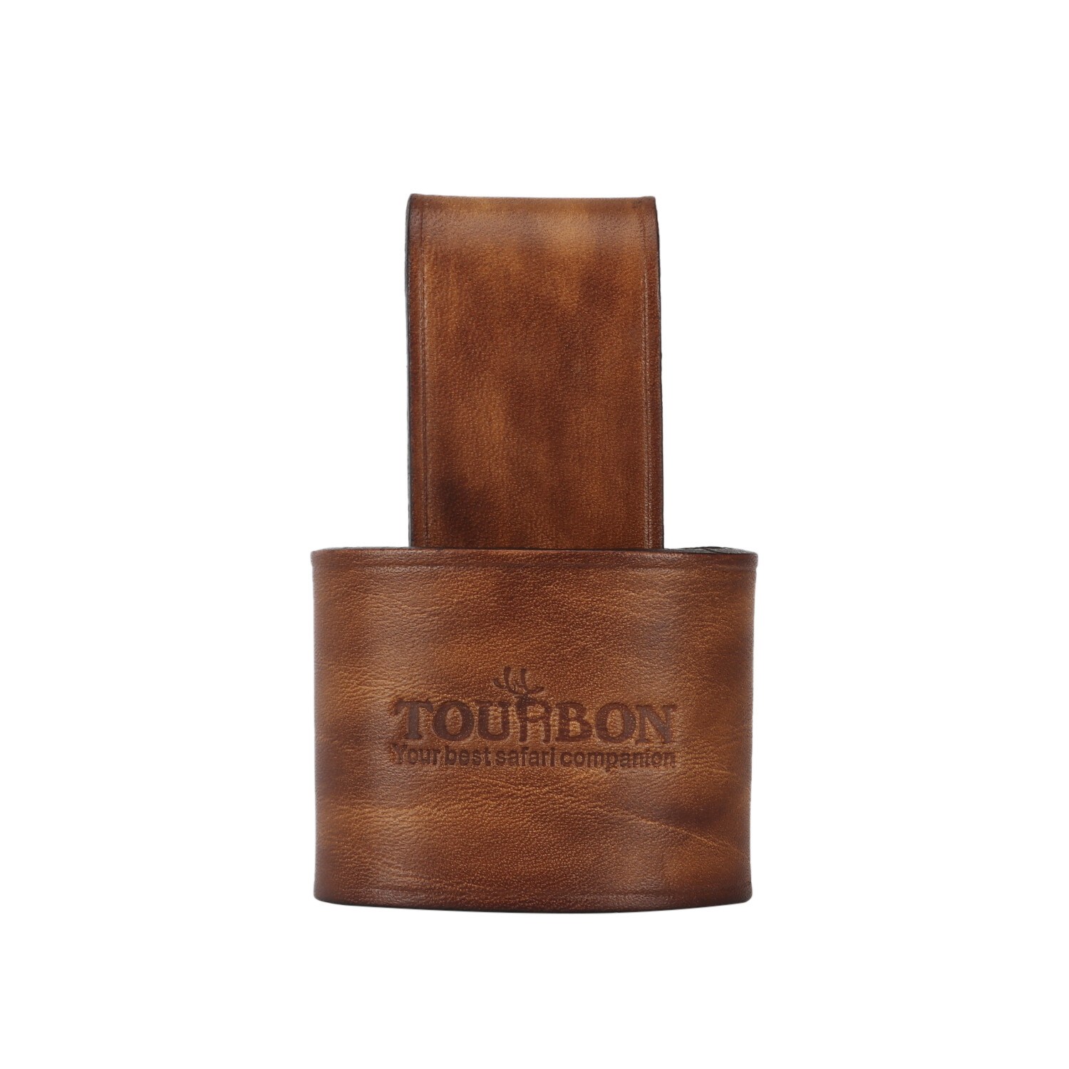 TOURBON Handcrafted Axe Holder Sheath 4mm Leather Belt Loop for Hatchet Camping