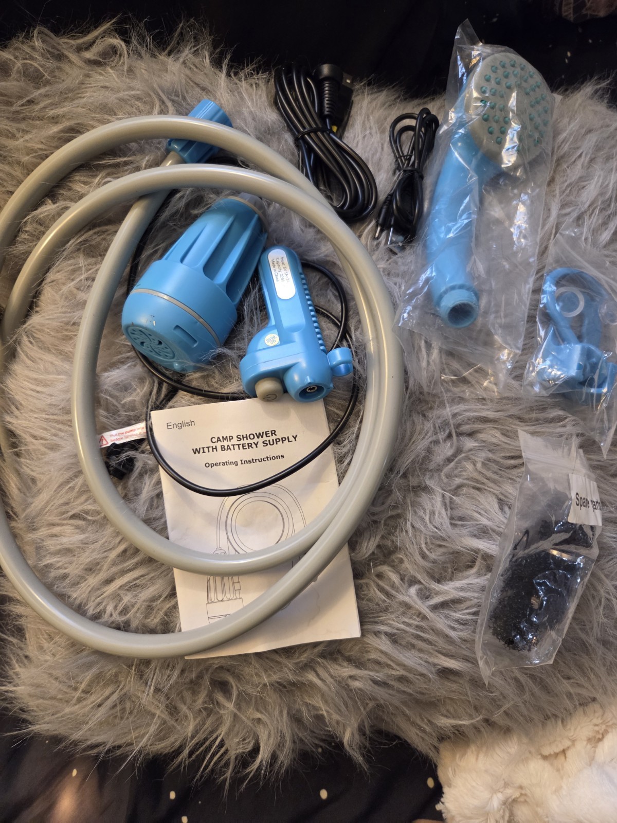 Pro Plus Portable Camp Car Pet Shower Rechargeable 3.7 V