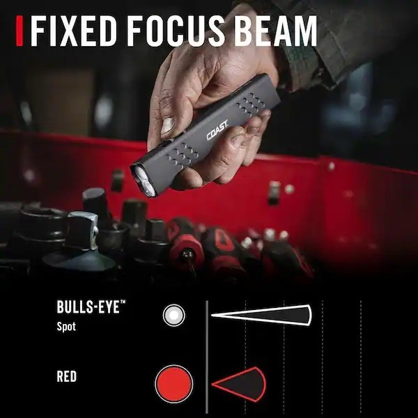Coast Slayer Max 1000 Lumens Rechargeable LED Professional Handheld Flashlight