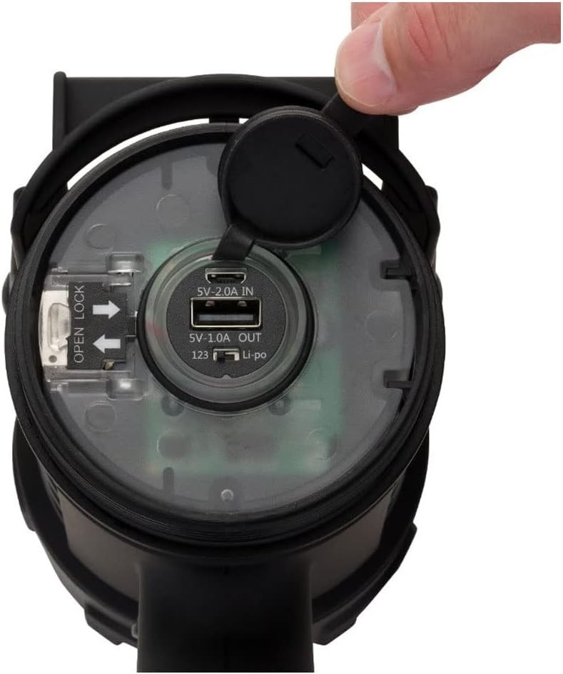 Browning High Noon Pro LED Rechargeable Spotlight USB Power Bank IP65 2500lm