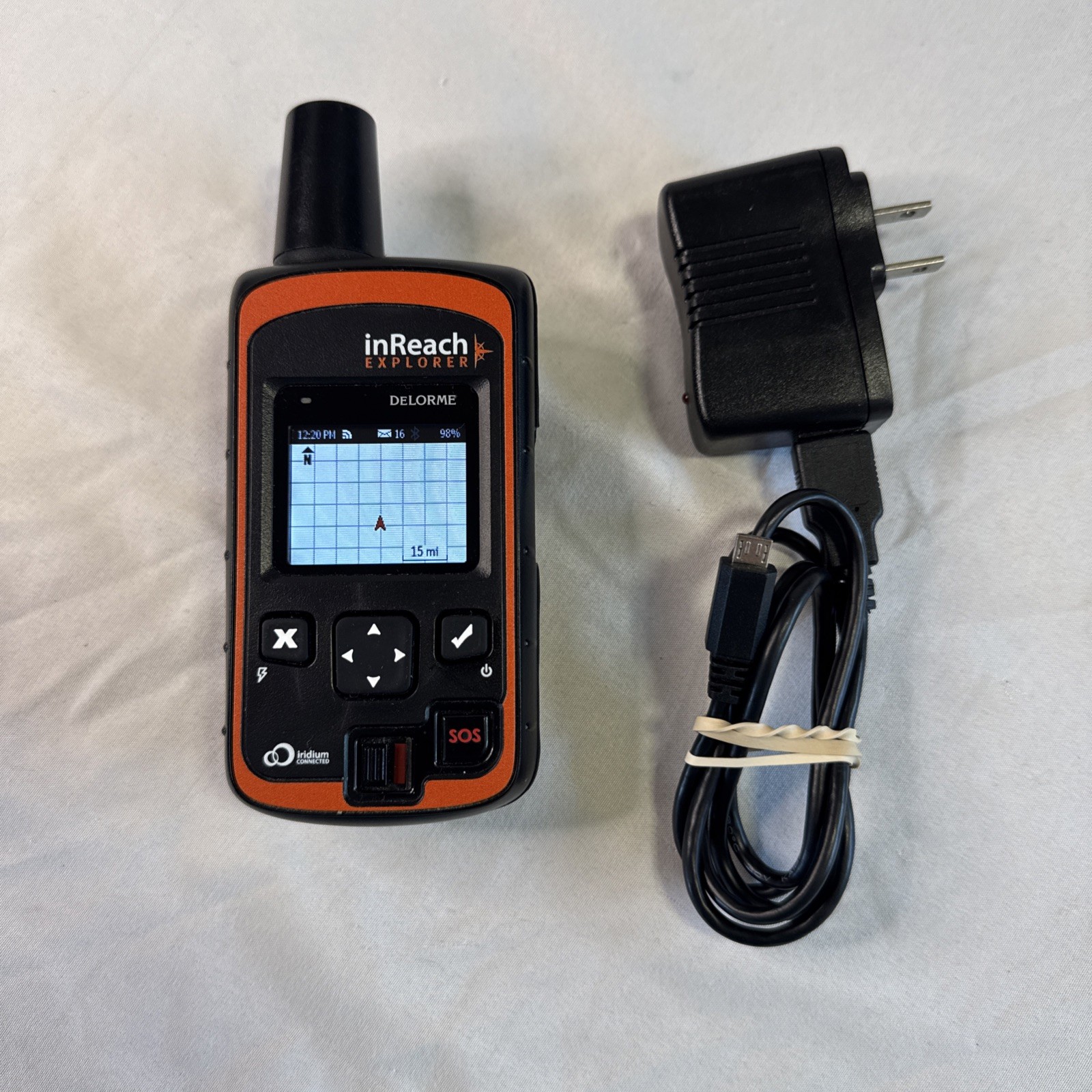 DeLorme InReach Explorer INRCH25 Satellite Iridium GPS Communicator