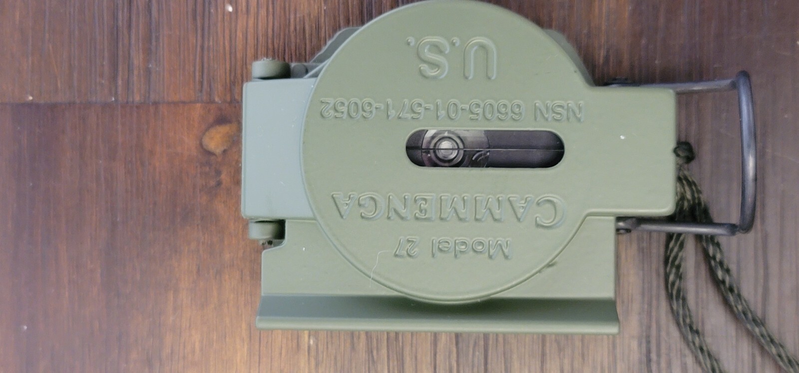 CAMMENGA LENSATIC COMPASS – PHOSPHORESCENT MODEL 27 – SOUTHERN HEMISPHERE – OD
