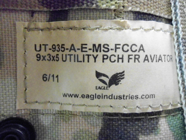 US Military Eagle Multicam 9x3x5 Utility Pouch FR Aviator