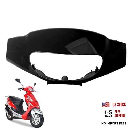 Minho ABS Headlight Fairing Fits GY6 Chinese Scooter TaoTao Black