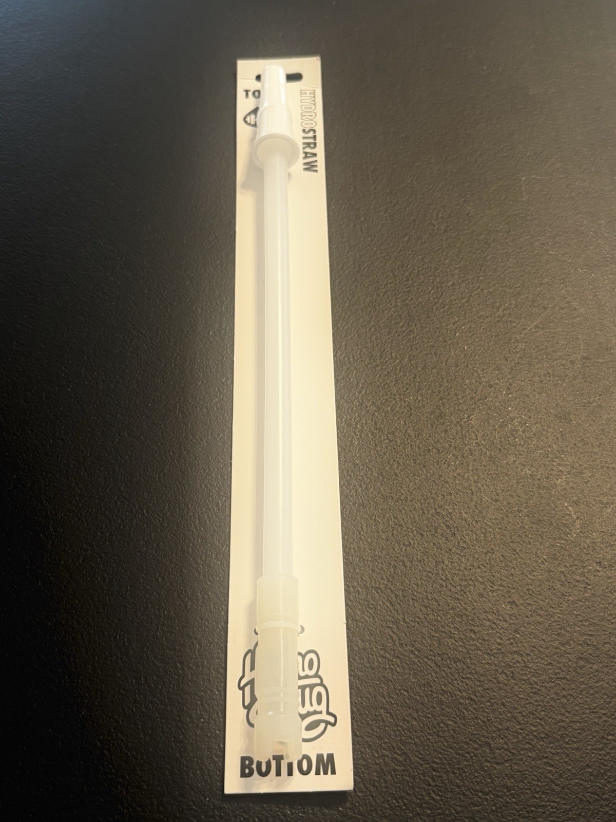 Hydrojug Clear And White Replacement Straw New