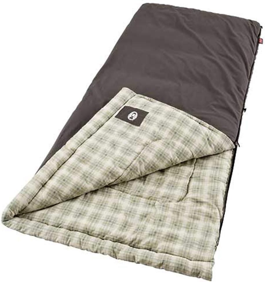 Heritage Big & Tall 10°F Flannel Sleeping Bag XL Sleeping Bag Fits Adults up to
