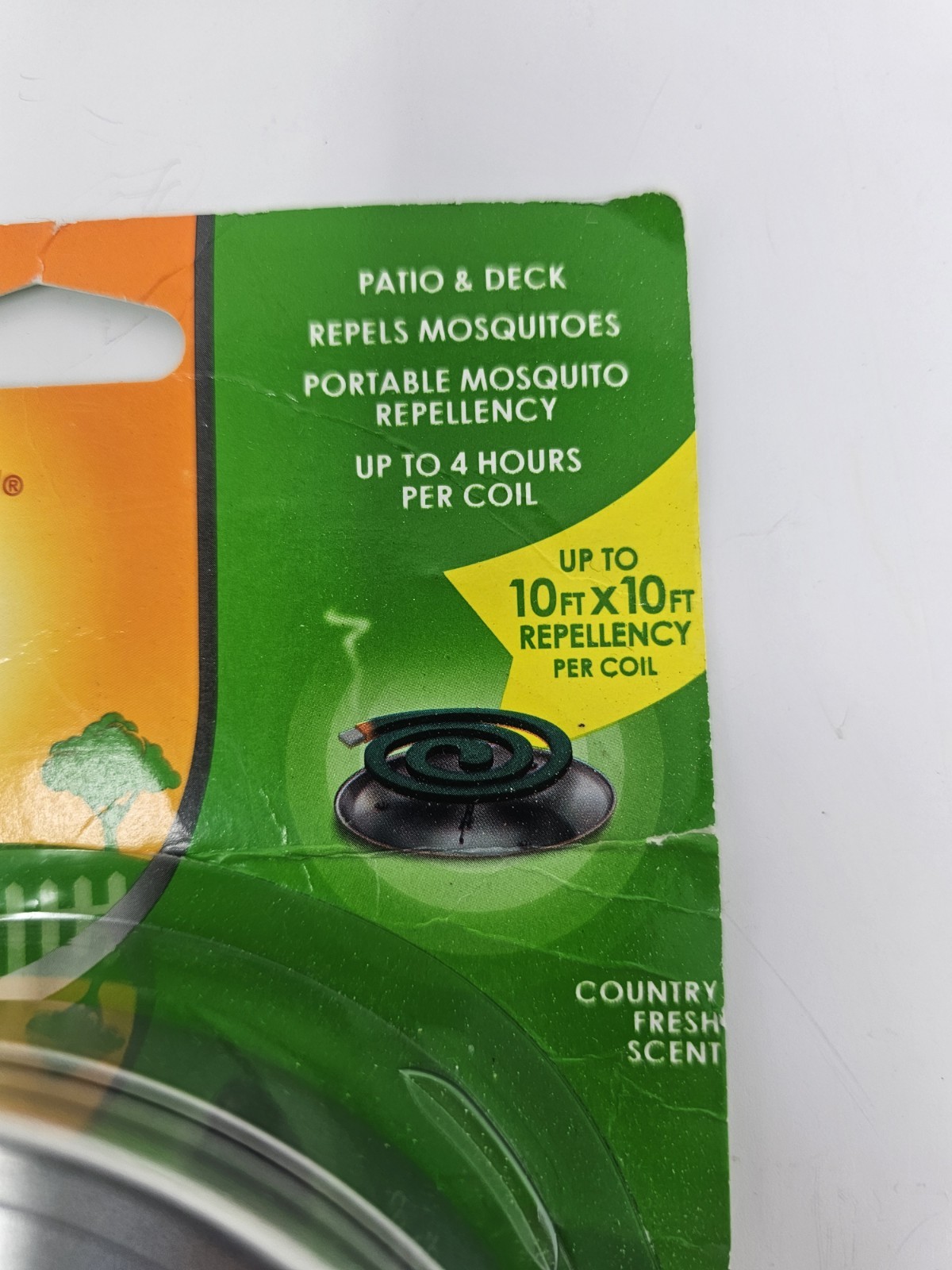Title: OFF! Backyard Mosquito Coil Portable Repellent w/ Container 3 Coils