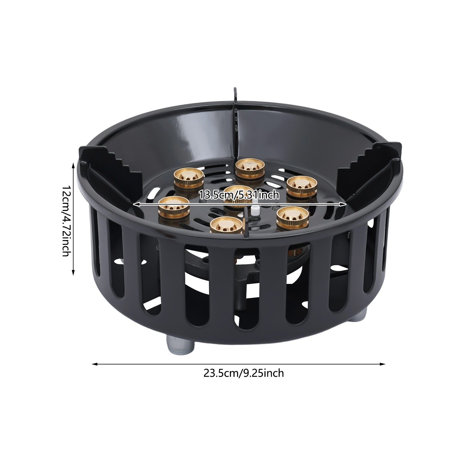 Propane Burner Single Propane Stove Windproof Gas Stove for Outdoor Cooking