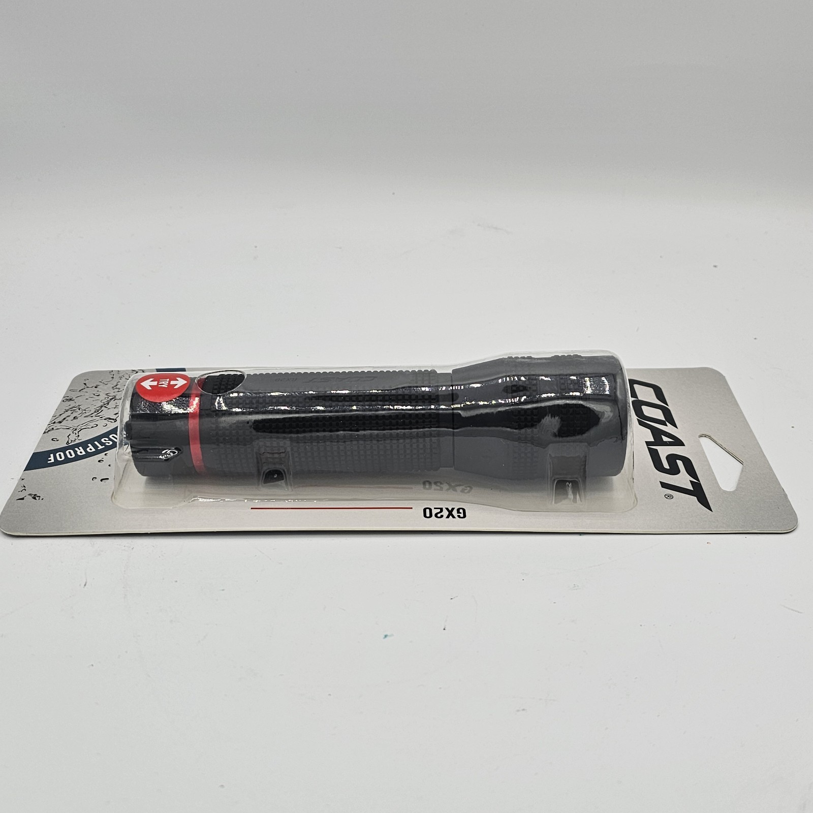 NEW – COAST GX20 WATERPROOF DUAL POWER LED RECHARGEABLE FLASHLIGHT 1200 LUMENS