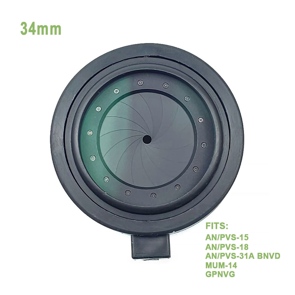 Adjustable Aperture Lens Cap For PVS14 PVS31 Protective Cover NVG Accessories US