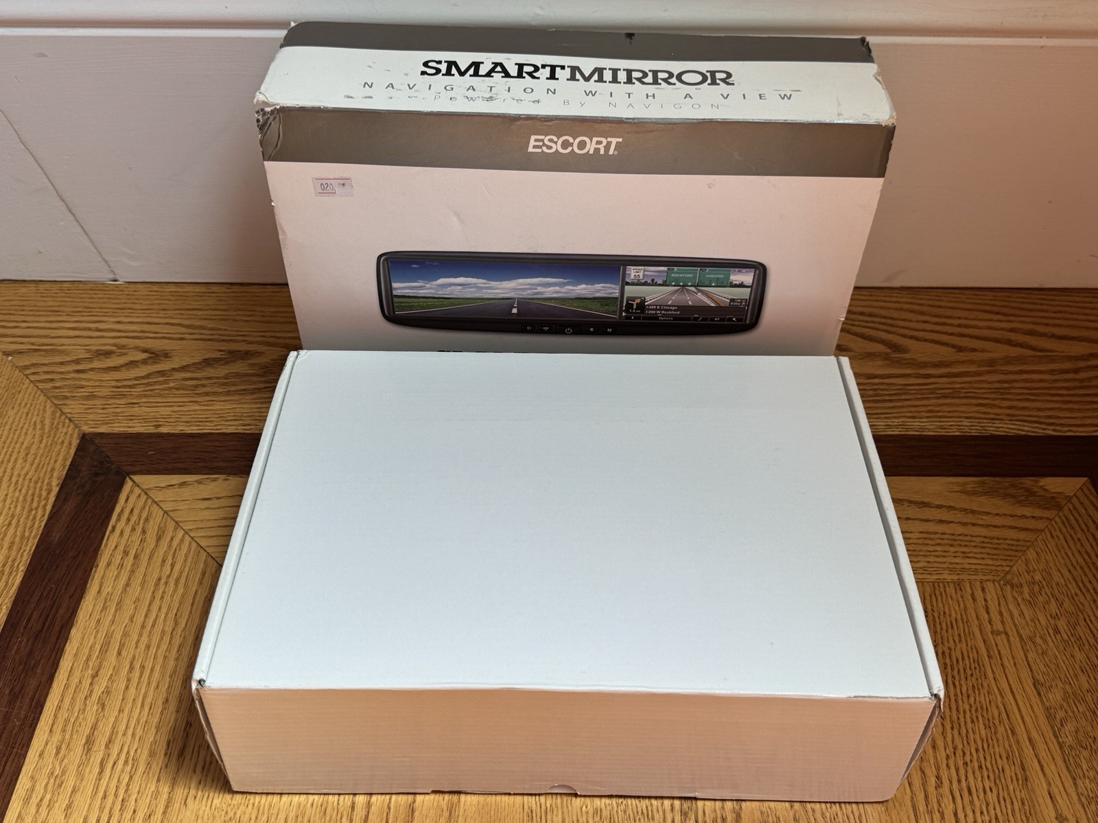 Escort SmartMirror GPS Navigation Rear View Mirror Bluetooth Open Box Never Used