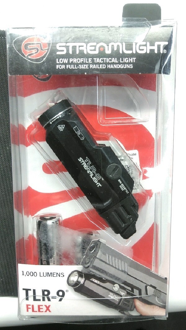Streamlight TLR-9 Flex Tactical Gun Light 1000 Lumens Rail-Mounted with Battery