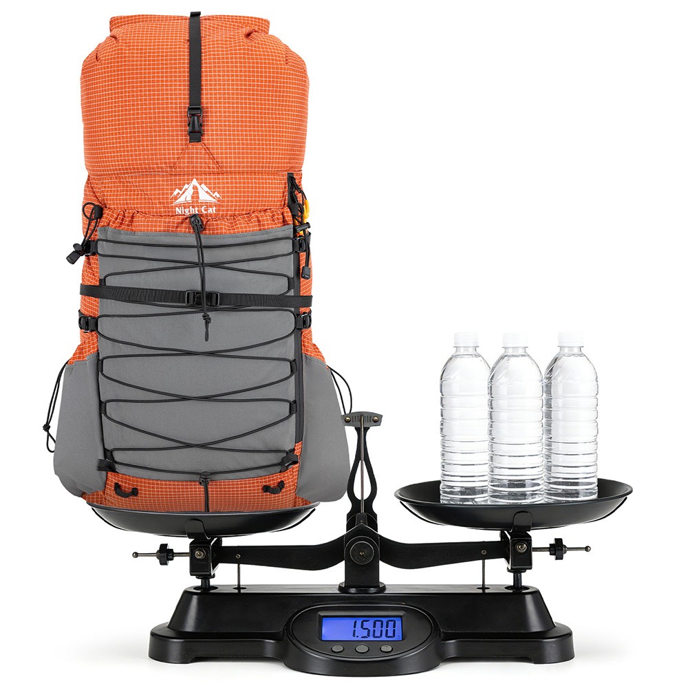 Internal Frame Camping Backpack 70L Lightweight Hiking Pack with Rain Cover