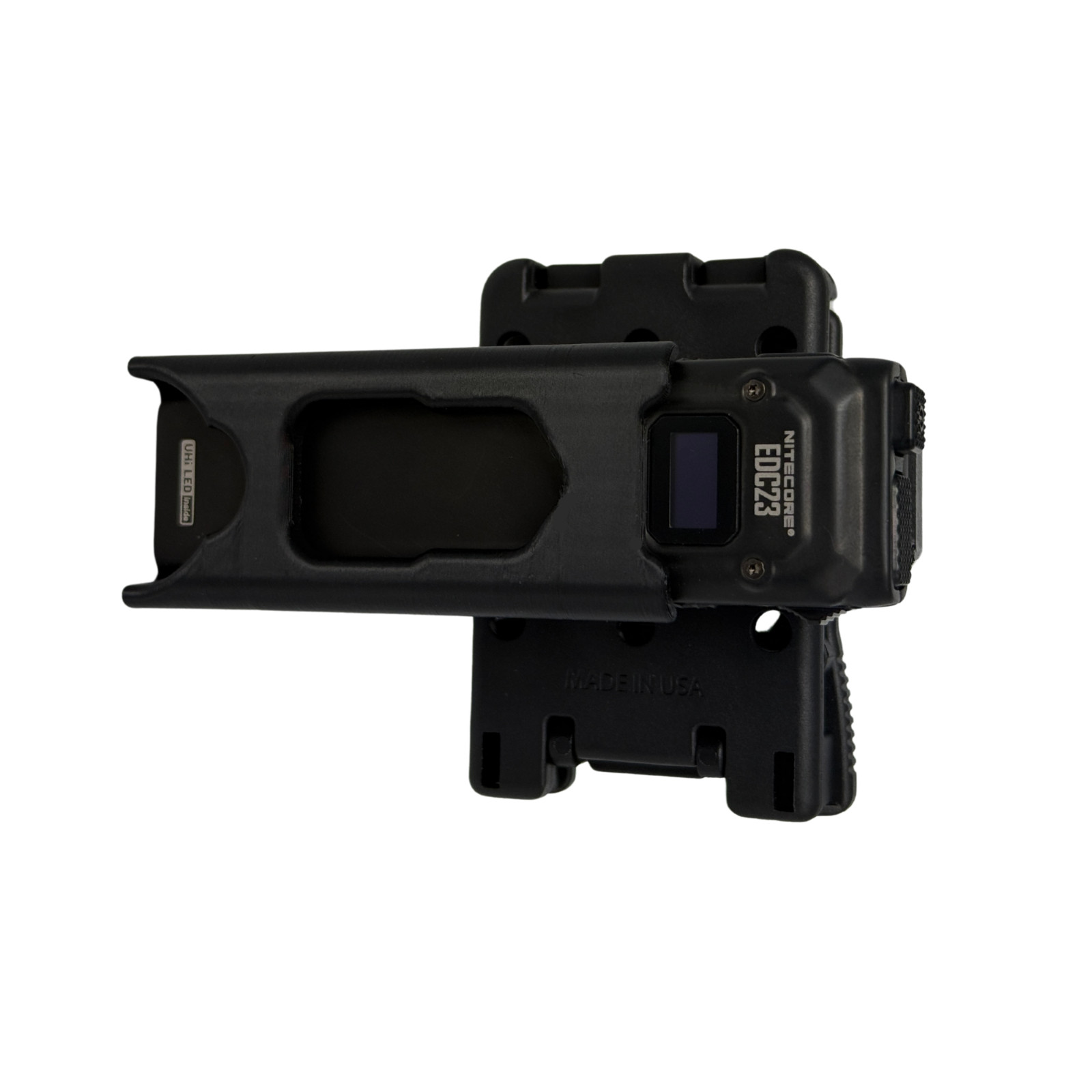 Clip & Carry Sheath for Nitecore EDC 23 & 29 Flashlights – Belt Holster Clip
