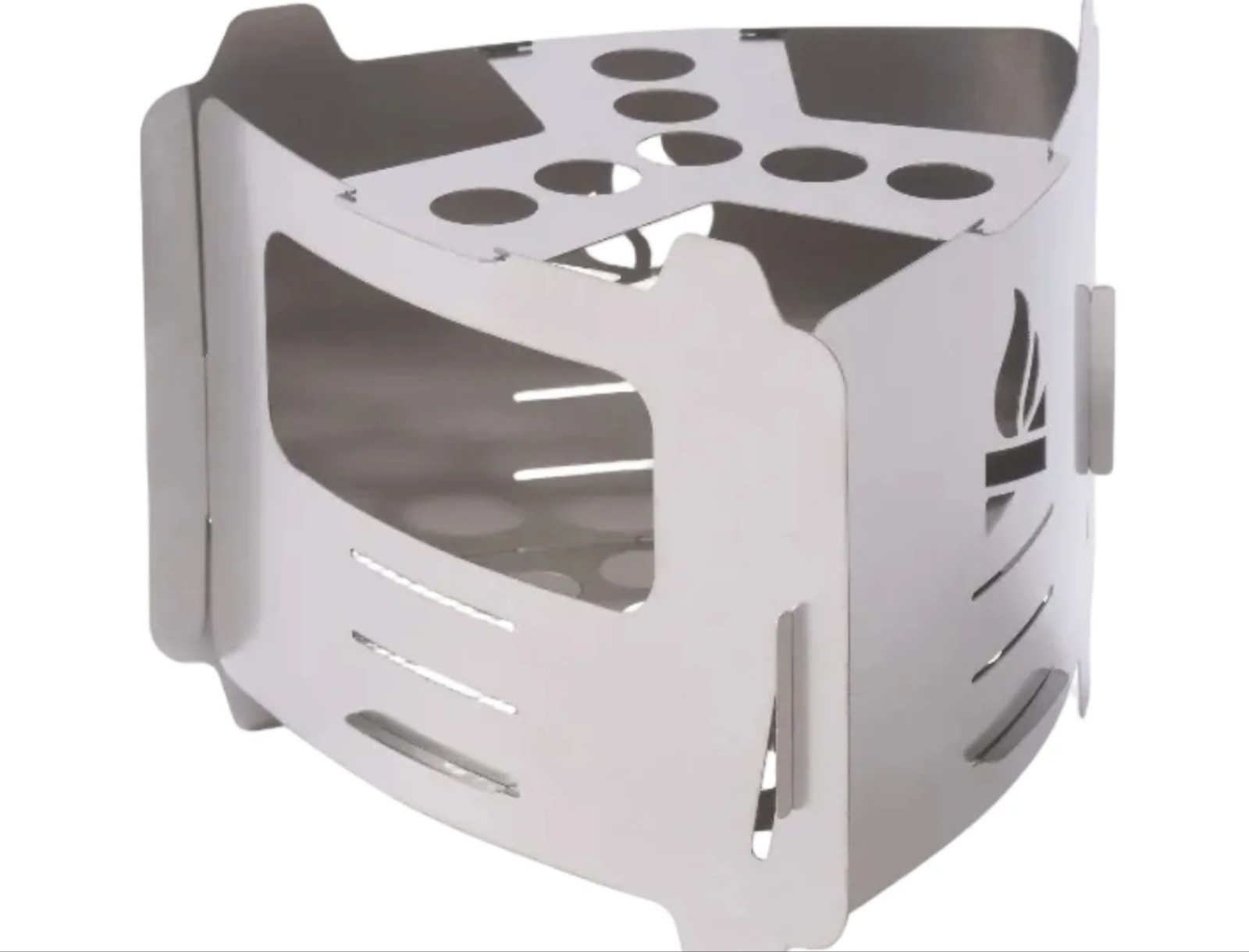 Bushbox Essentials Ultralight Multi-Fuel Stove. Less than 4 ounces.