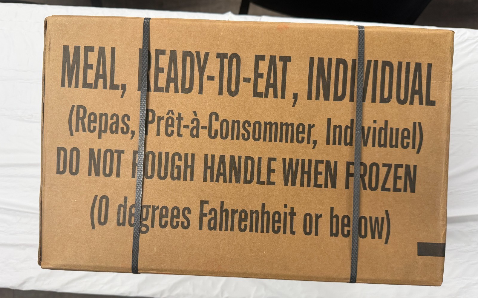MRE U.S. Military Ready to Eat Meals INSP 08/25 CASE A MENUS 1-12