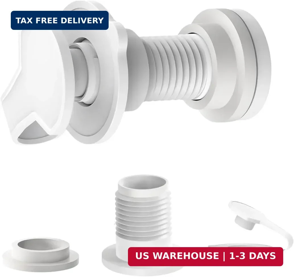 2 Pack 1″ Cooler Drain Plug Replacement for Coleman Coolers-1 inch Shaft Length