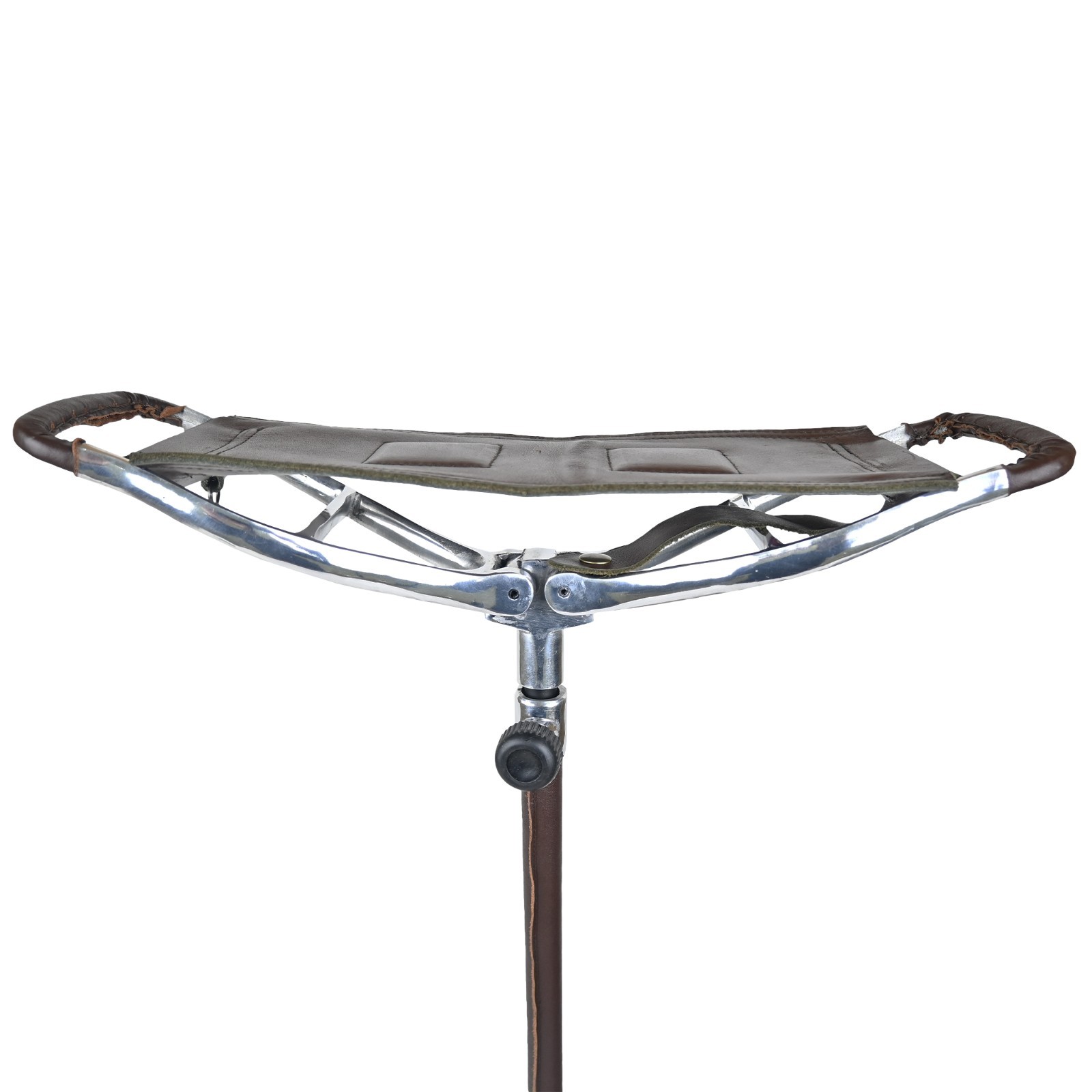 Adjustable Outdoor Shooting Stick Seat Hunting Cane Walking Stick Fishing Stool