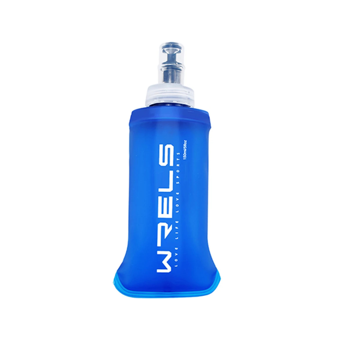 1pc 150ml/250ml/500ml Collapsible Silicone Water Bottle