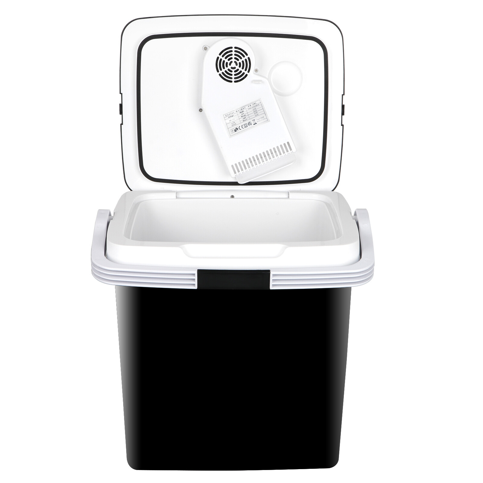 12V DC Electric Mini Fridge Cooler and Warmer Refrigerator with Handle for Car