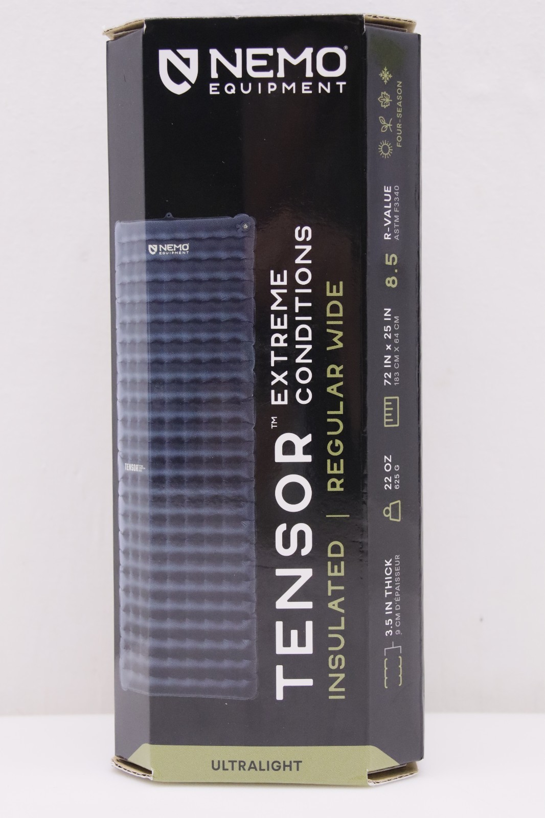 Nemo Tensor Extreme Conditions Insulated Sleeping Pad Reg. Wide 72″ x 25″ x 3.5″