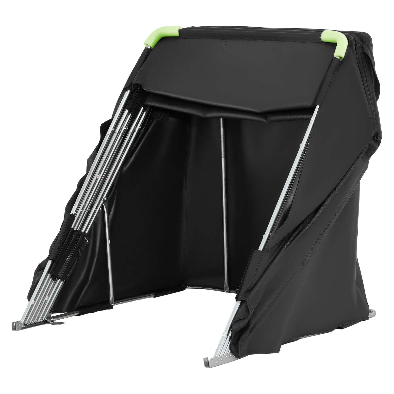 Motorcycle Shelter Shed Cover Storage Tent Flip-Up w/ Lock Safe Garage S L Size