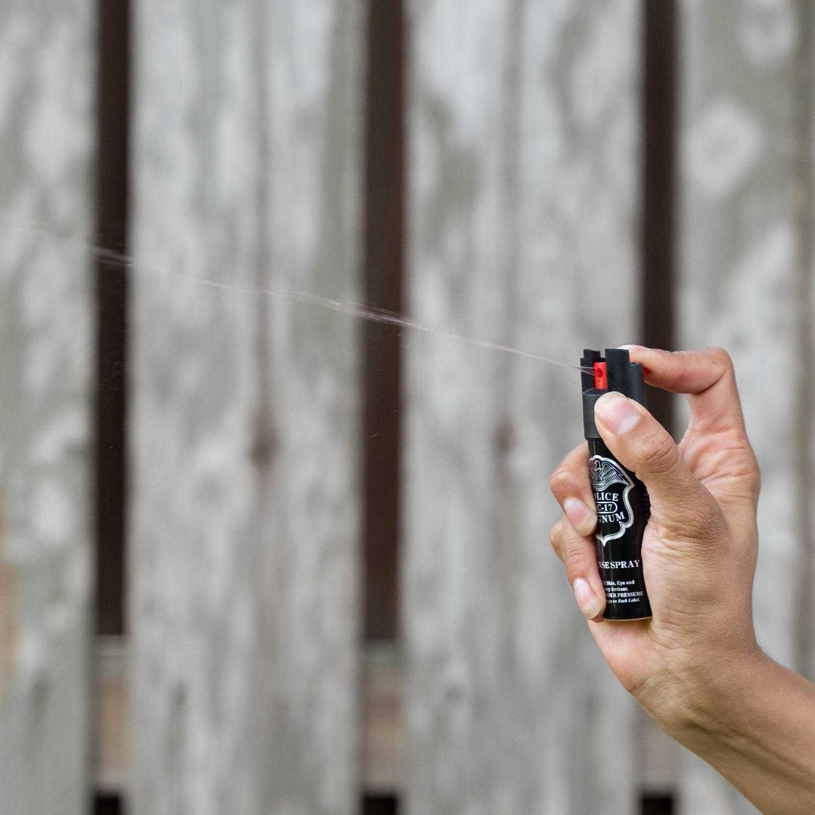 Pepper Spray Police Magnum 5 Pack .75oz unit twist lock self defense protection