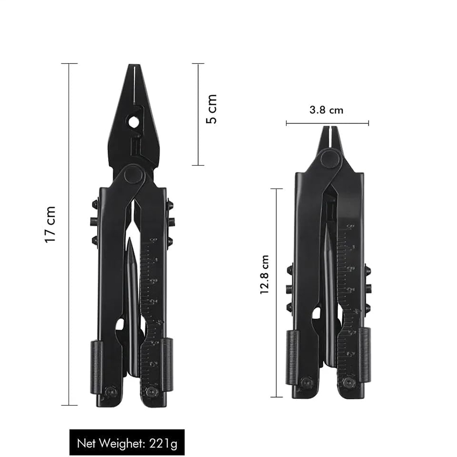 Stainless Steel Multi Tool Pliers, portable camping tool pliers, Gifts for Men